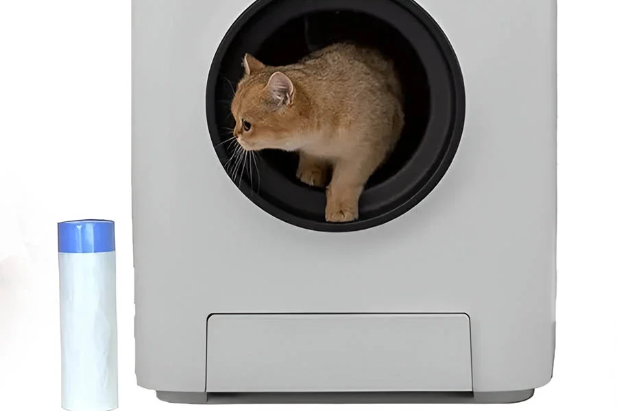 electronic cat litter