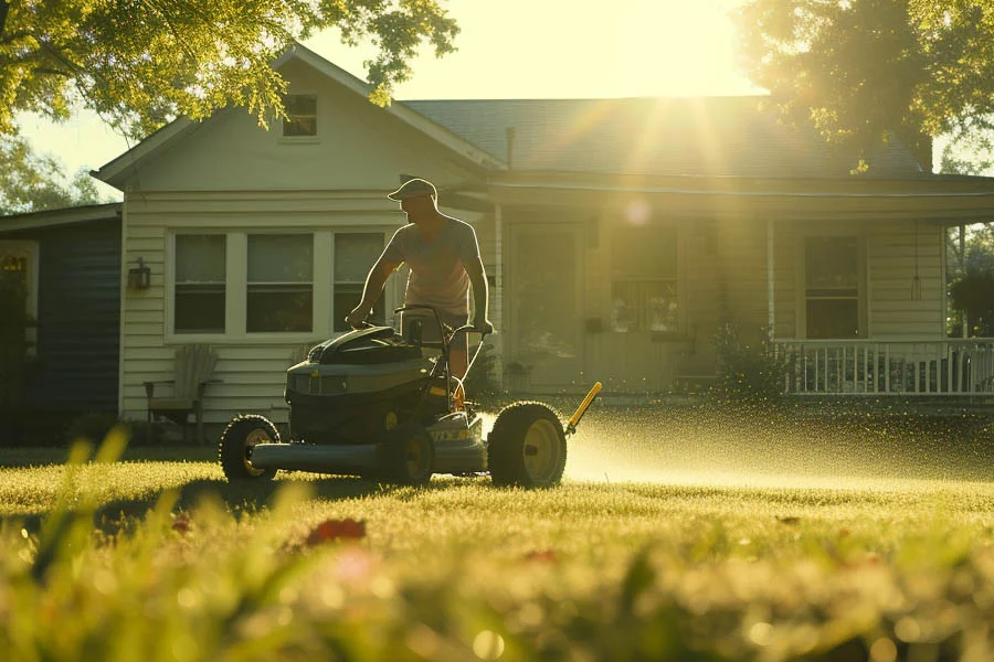 small yard mower