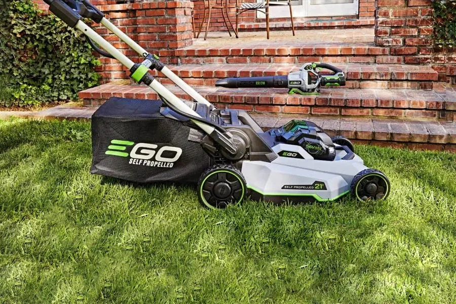 best battery operated push mower