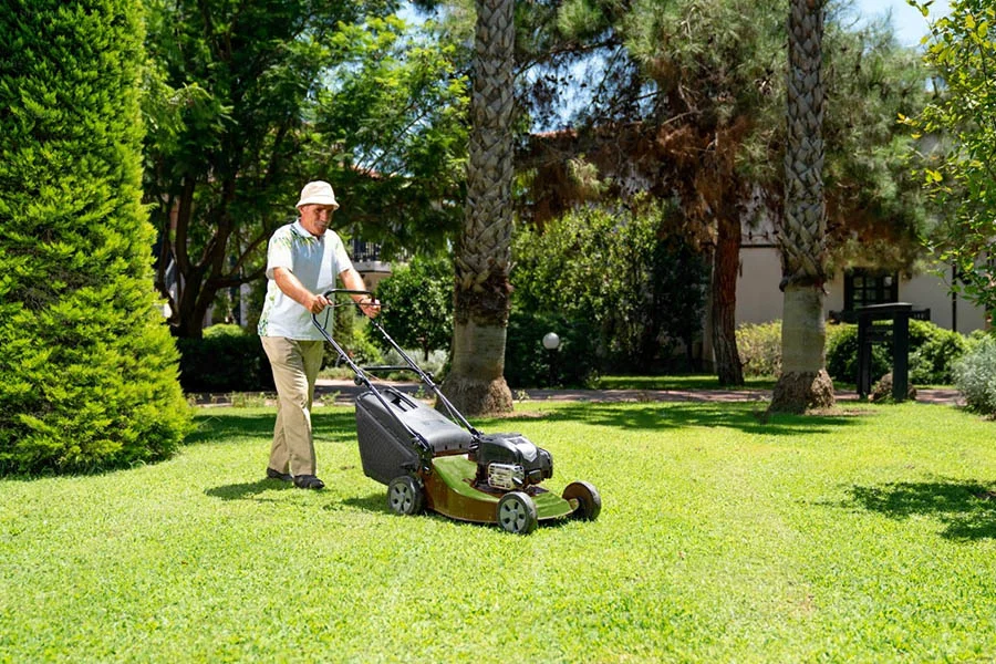 push mower for small yard