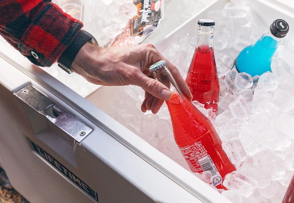 outdoor soda cooler