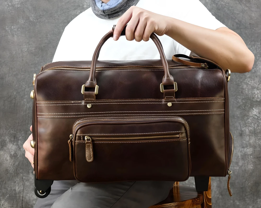 luggage bag trolley